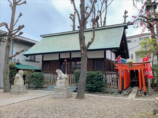 小石川諏訪神社の社殿