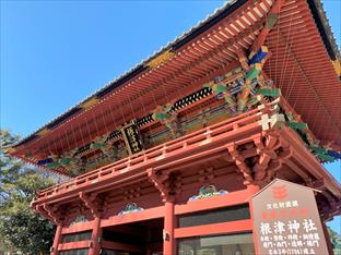 根津神社の楼門