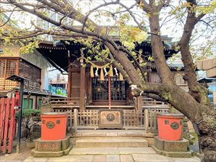 柳森神社の社殿