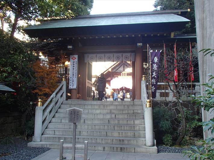 東京大神宮の神門