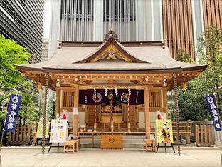 福徳神社の拝殿