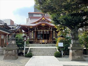 目黒大鳥神社の社殿