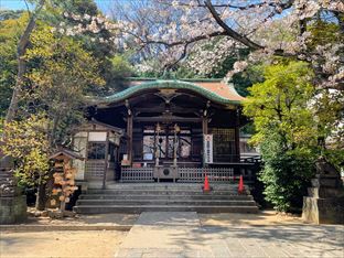 御田八幡神社の社殿