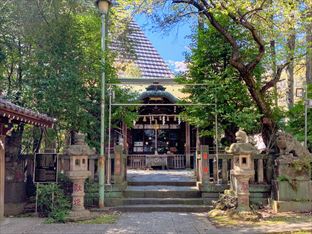 西久保八幡神社の社殿