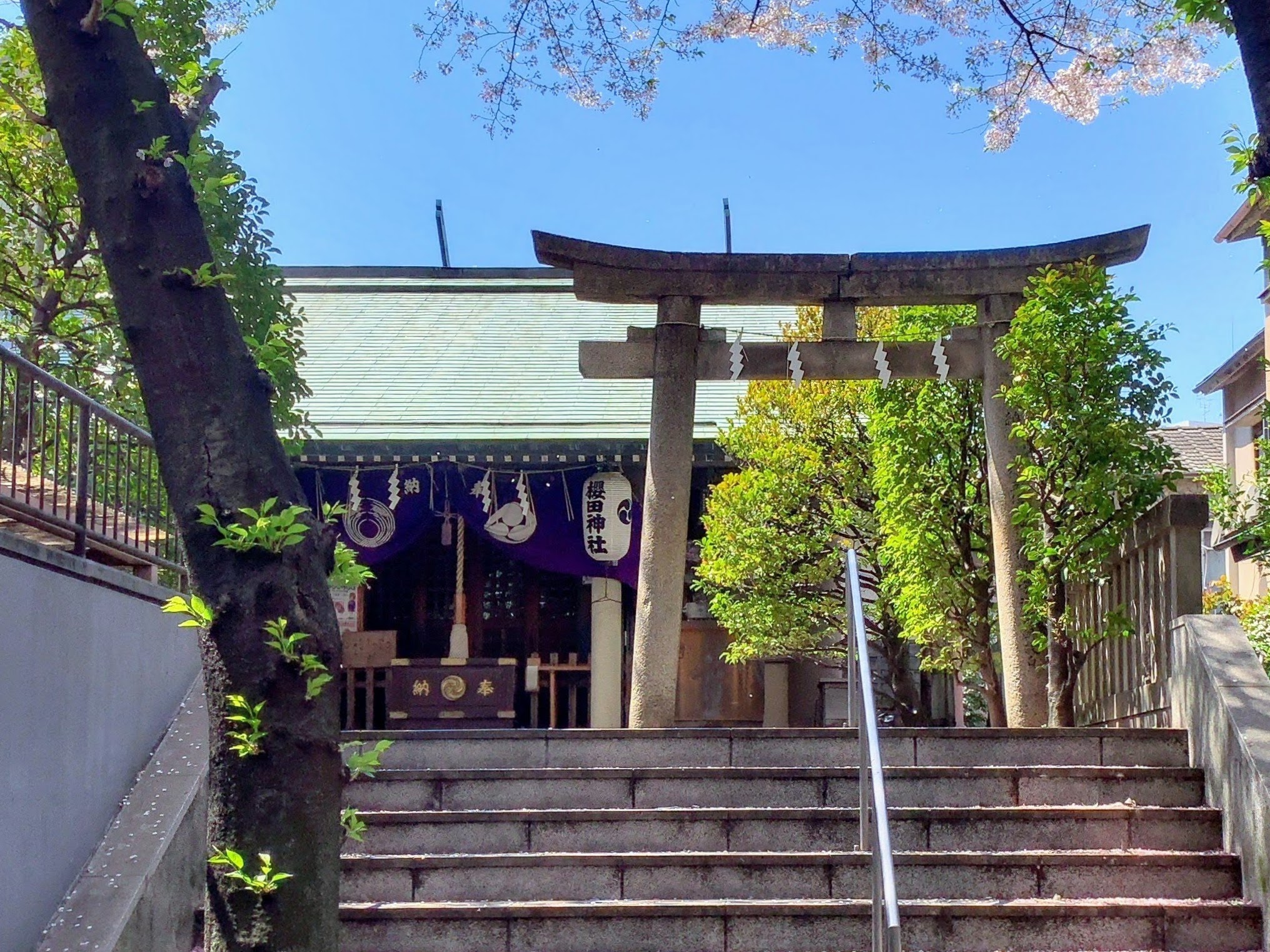 櫻田神社の社殿