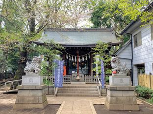 神明氷川神社の社殿
