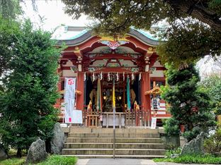 青山熊野神社の社殿
