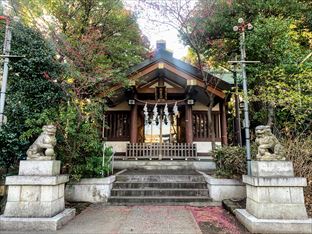 葛谷御霊神社の拝殿