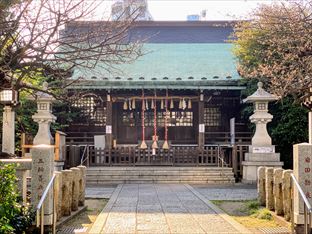 下落合氷川神社の社殿