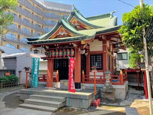 吉原神社の社殿
