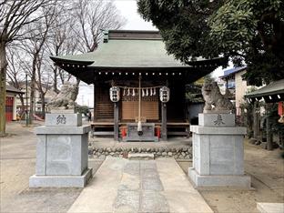 小野神社(府中市)の拝殿