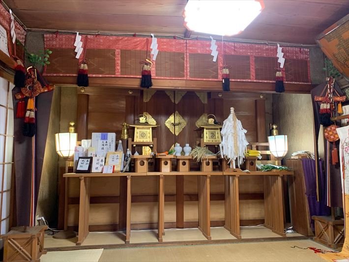 夫婦木神社の本殿
