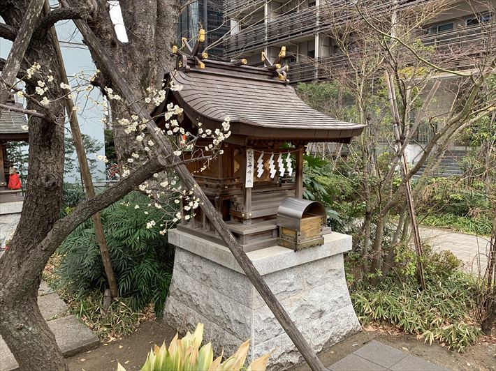 成子天神社の境内社・水神宮