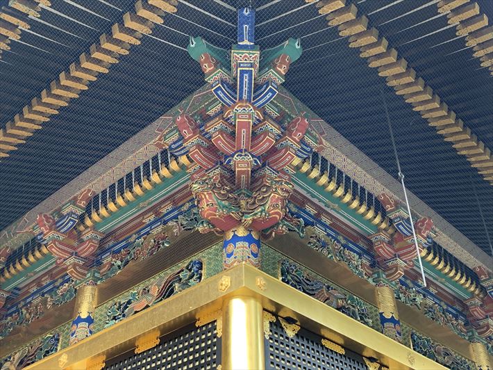 上野東照宮の装飾